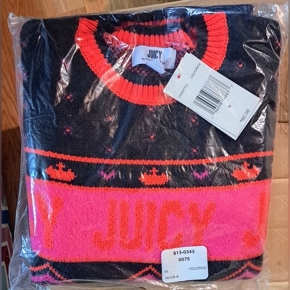 FREE GIFT W/PURCHASE 🆕JUICY COUTURE SOFT KNITTED SWEATER *6 PIECE HAIR OPTION - Picture 13 of 16